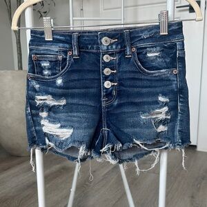 AE Hi-Rise Denim Festival Shortie